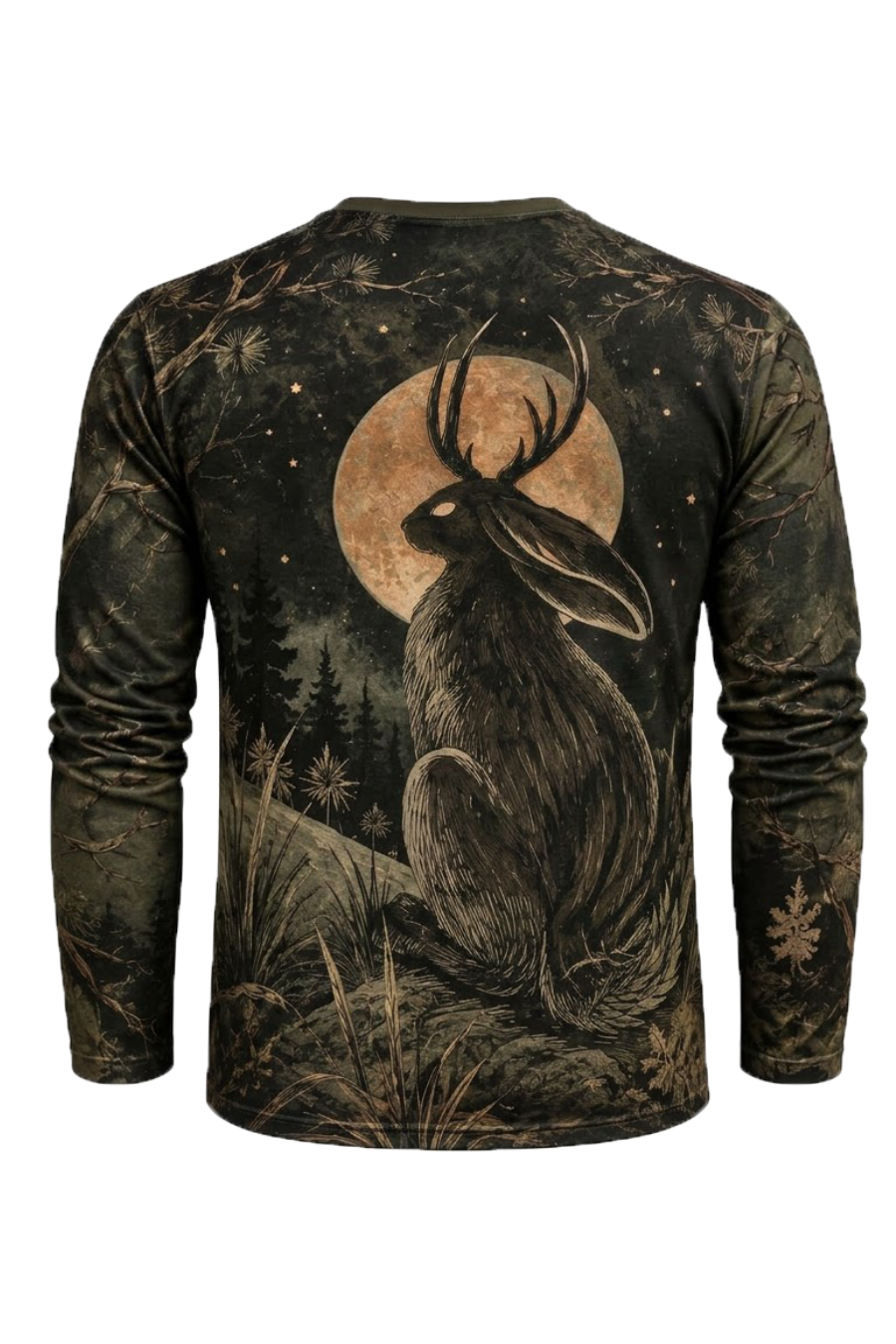 Performance Hunting Long Sleeve - Jackalope Pine Ridge Moonlight - ULS680K image 6
