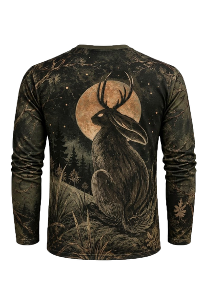 Performance Hunting Long Sleeve - Jackalope Pine Ridge Moonlight - ULS680K image 6