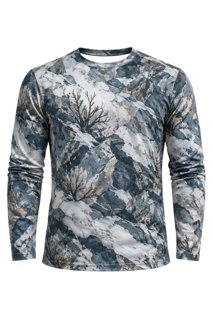 Performance Hunting Long Sleeve - Mule Deer Alpine Frost Ascent - ULS681K image 6