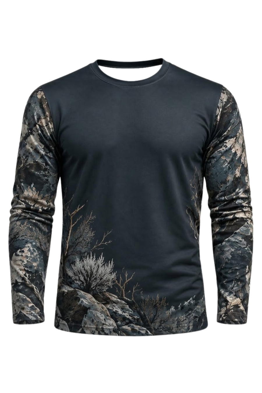 Performance Hunting Long Sleeve - Mule Deer Cold Slate Canyon - ULS682K image 6