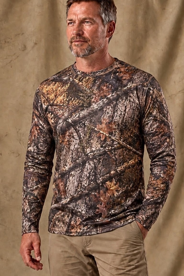Performance Hunting Long Sleeve - Mule Deer Alpine Sunrise Monarch - ULS686K image 3