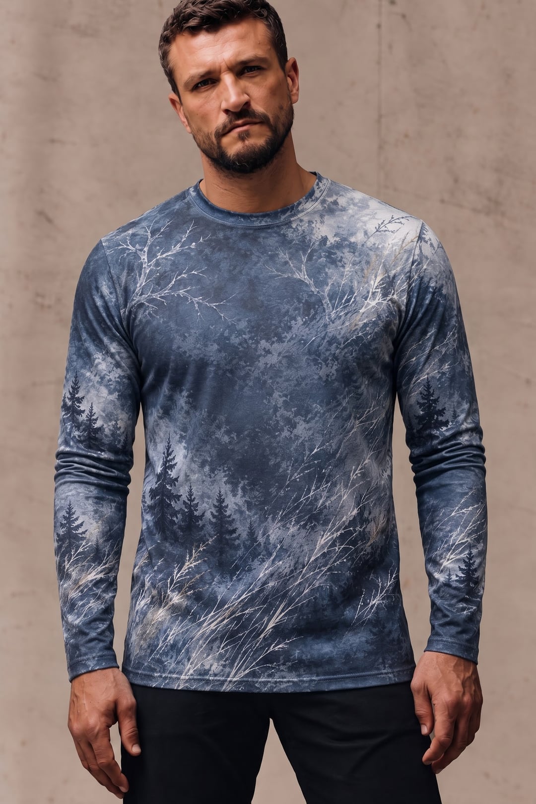 Performance Hunting Long Sleeve - Elk Frostbound Ridge Echo - ULS696K image 3