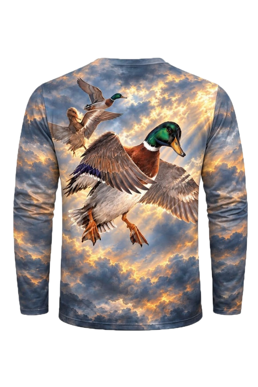 Performance Hunting Long Sleeve - Mallard Golden Sky Soar - ULS701K image 5