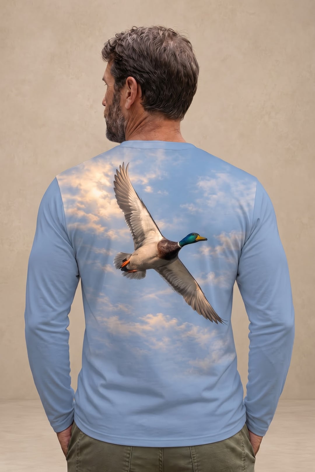 Performance Hunting Long Sleeve - Mallard Azure Horizon Glide - ULS702K image 2