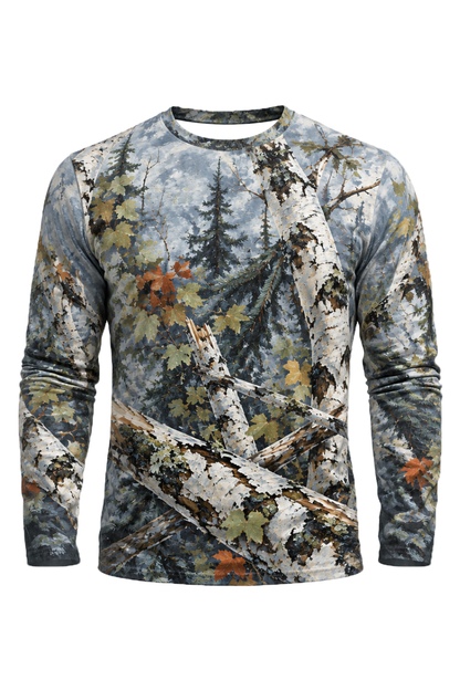 Performance Hunting Long Sleeve - Autumn Birch Black Bear - ULS704K image 6