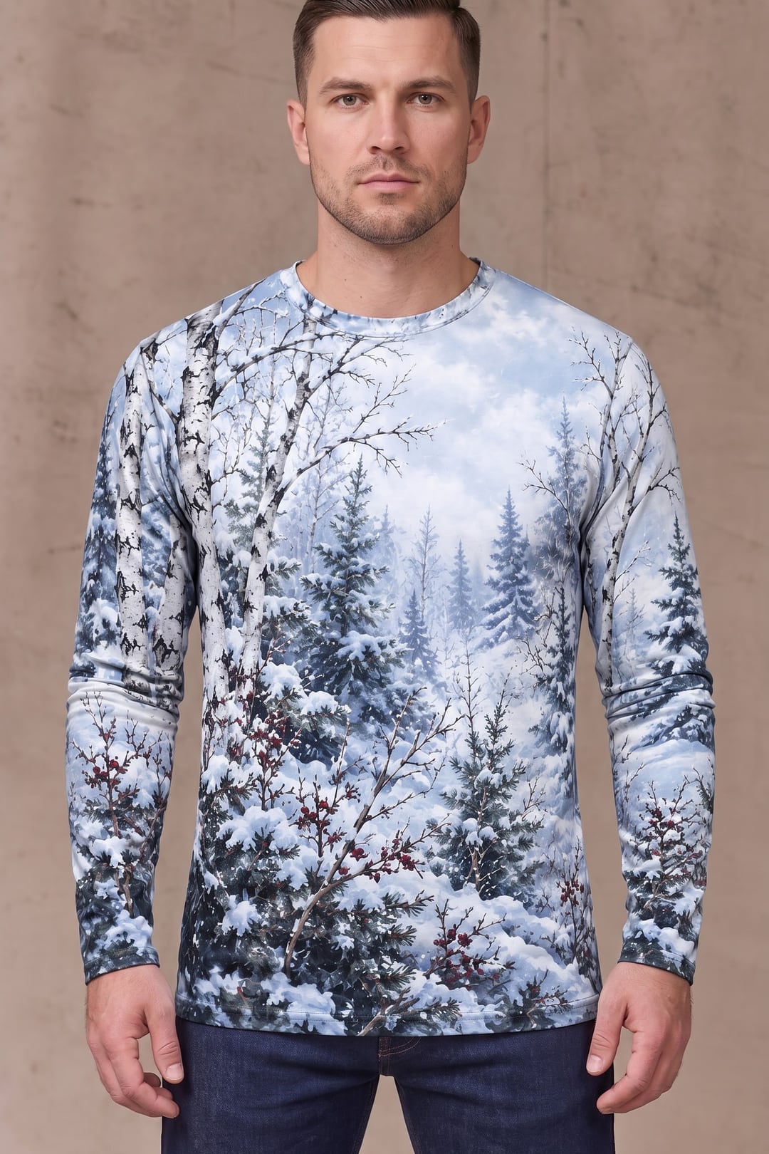 Performance Hunting Long Sleeve - Frost Timber Black Bear - ULS705K image 3