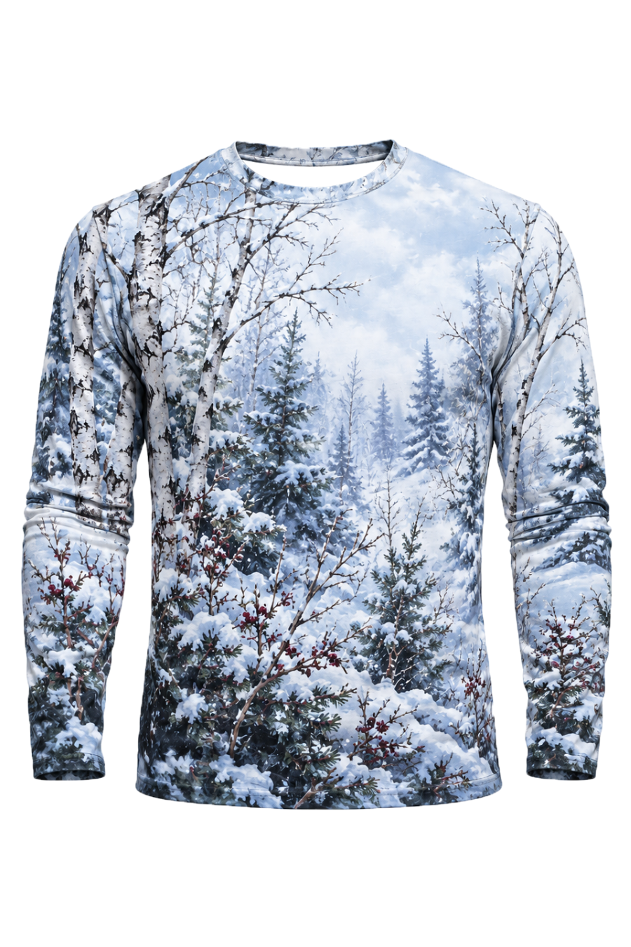 Performance Hunting Long Sleeve - Frost Timber Black Bear - ULS705K image 6