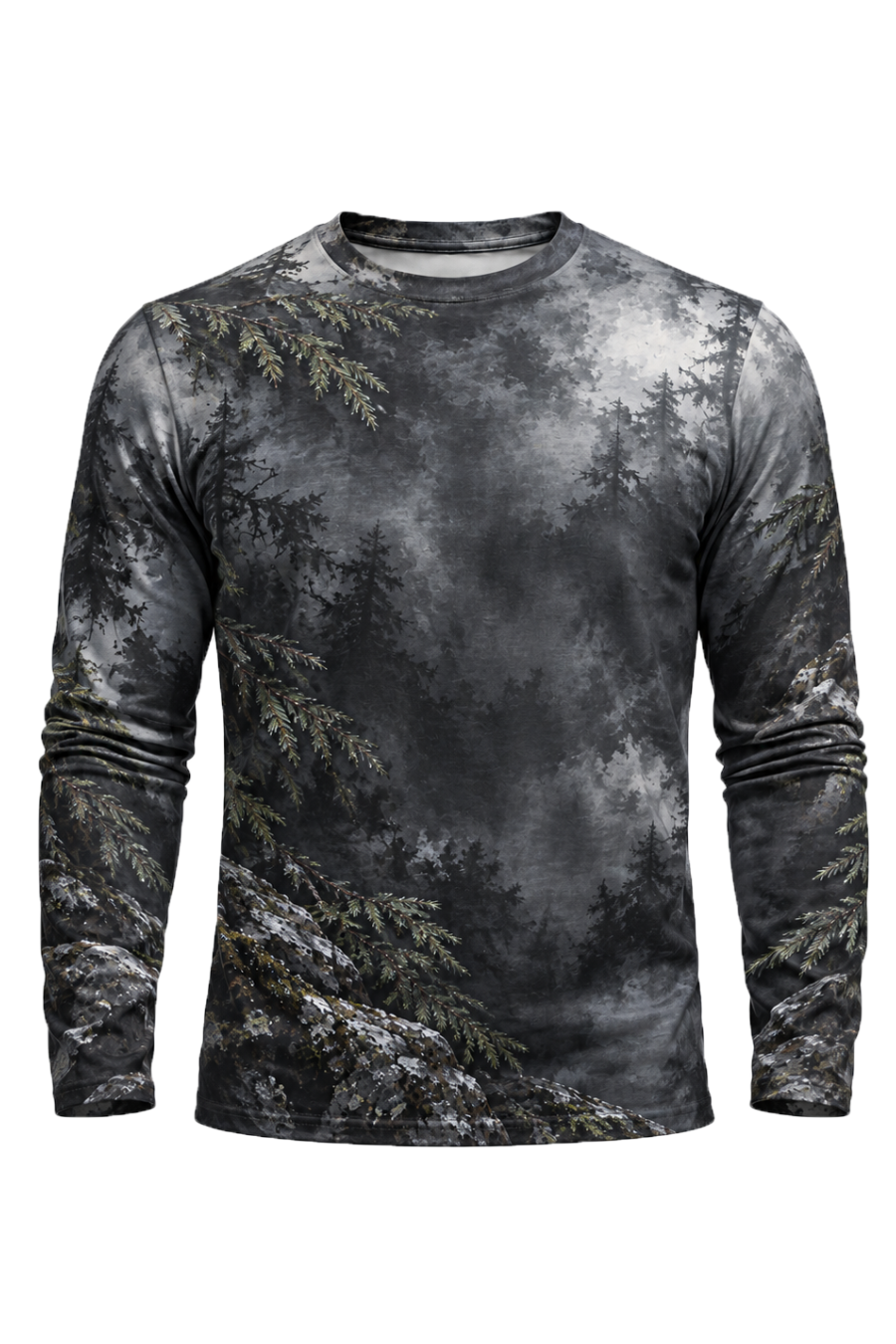 Performance Hunting Long Sleeve - Misty Ridge Black Bear Guardian - ULS707K image 6