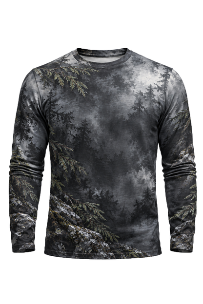 Performance Hunting Long Sleeve - Misty Ridge Black Bear Guardian - ULS707K image 6