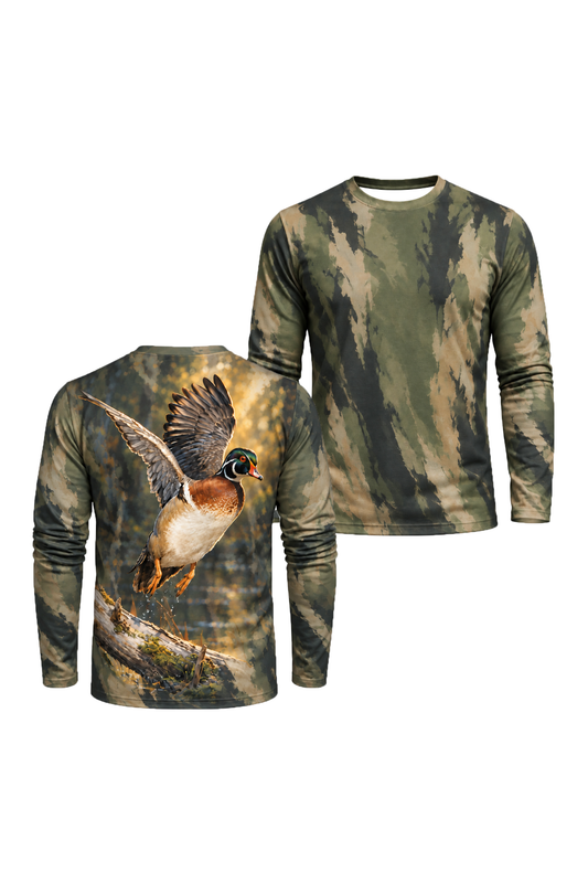 Performance Hunting Long Sleeve - Wood Duck Timber Timberland Ascent - ULS708K image 1
