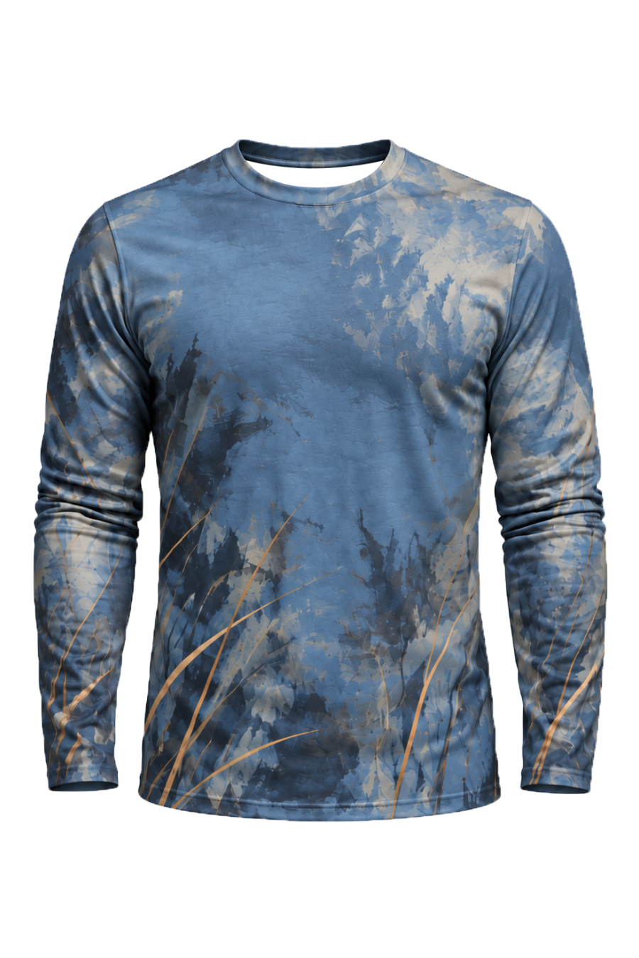 Performance Hunting Long Sleeve - Wood Duck Blue Marsh Glide - ULS710K image 6