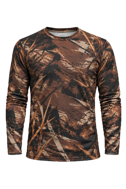 Performance Hunting Long Sleeve - Wood Duck Amber Marsh Splash - ULS711K image 6
