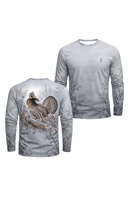 Performance Hunting Long Sleeve - Frost Alder Grouse Call - ULS713K image 1