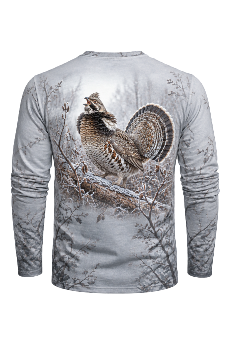 Performance Hunting Long Sleeve - Frost Alder Grouse Call - ULS713K image 5