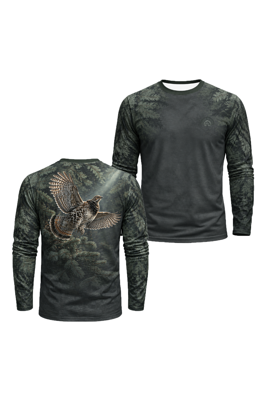 Performance Hunting Long Sleeve - Spruce Shadow Grouse Burst - ULS714K image 1