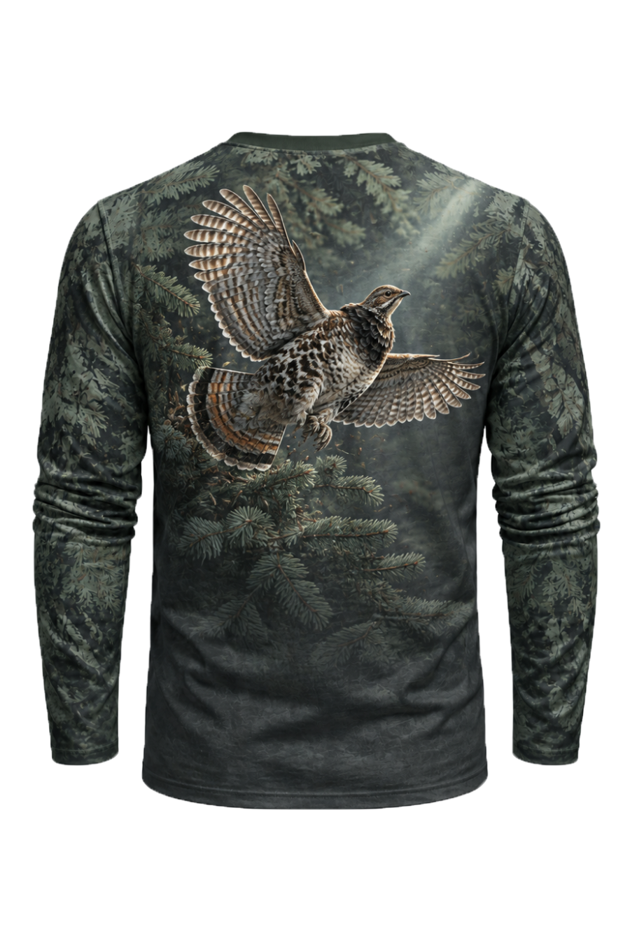 Performance Hunting Long Sleeve - Spruce Shadow Grouse Burst - ULS714K image 5