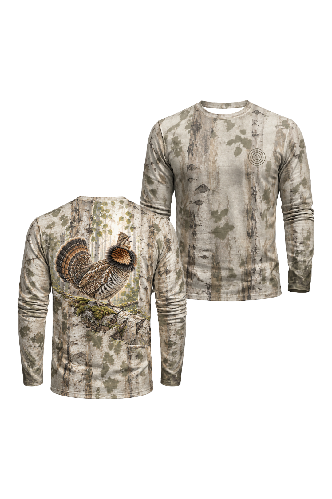 Performance Hunting Long Sleeve - Birch Aspen Grouse Drum - ULS715K image 125