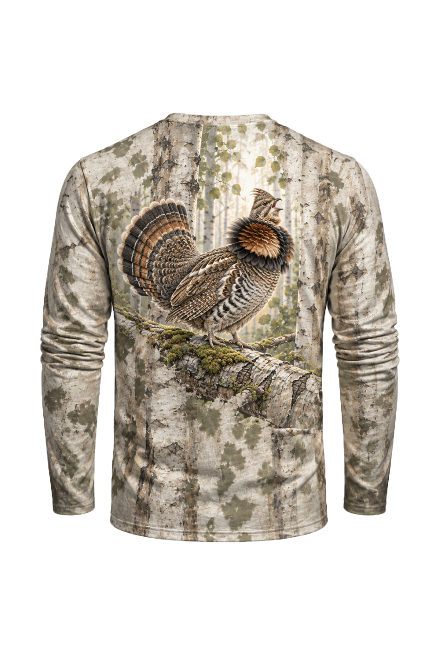 Performance Hunting Long Sleeve - Birch Aspen Grouse Drum - ULS715K image 127