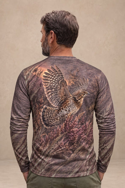 Performance Hunting Long Sleeve - Autumn Heather Grouse Flush - ULS716K image 2