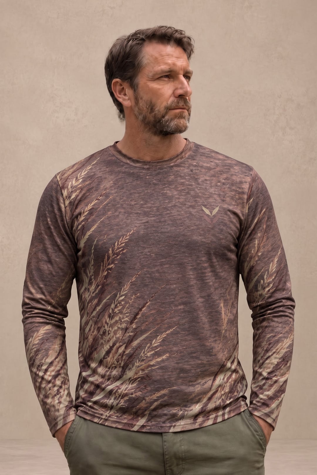 Performance Hunting Long Sleeve - Autumn Heather Grouse Flush - ULS716K image 3