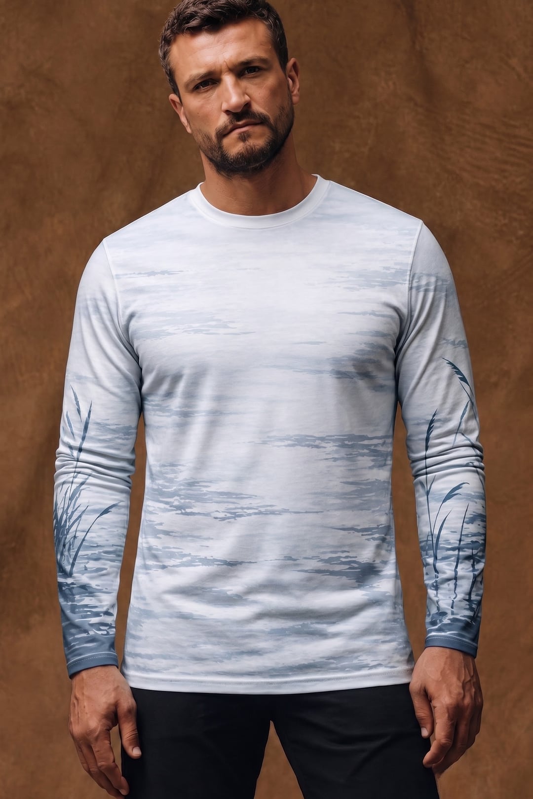 Performance Hunting Long Sleeve - Blue Wing Dawn Teal Flight - ULS718K image 3