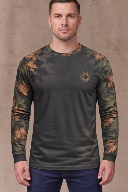 Performance Hunting Long Sleeve - Autumn Den Raccoon Watch - ULS721K image 3
