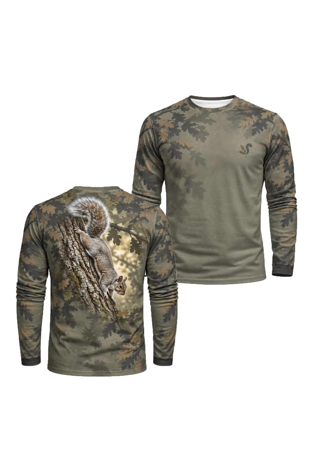 Performance Hunting Long Sleeve - Oak Canopy Squirrel Descent - ULS724K image 1