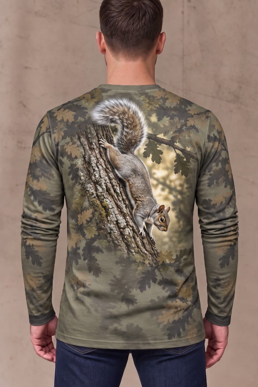 Performance Hunting Long Sleeve - Oak Canopy Squirrel Descent - ULS724K image 2