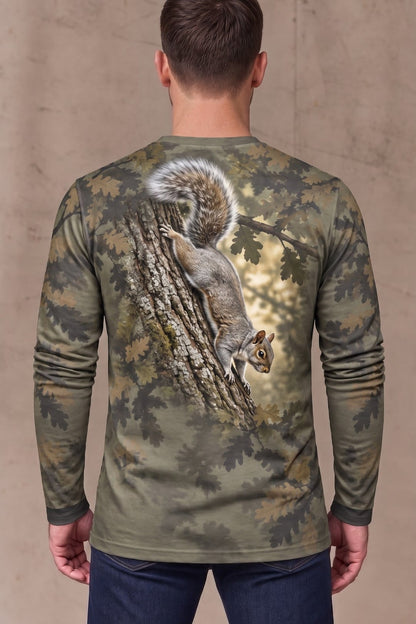 Performance Hunting Long Sleeve - Oak Canopy Squirrel Descent - ULS724K image 2