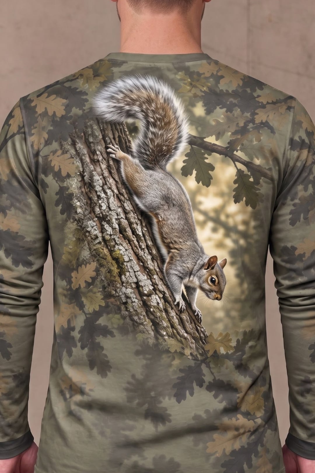 Performance Hunting Long Sleeve - Oak Canopy Squirrel Descent - ULS724K image 4