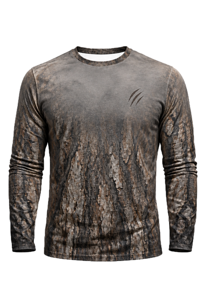 Performance Hunting Long Sleeve - Bark Shadow Squirrel Dash - ULS725K image 6
