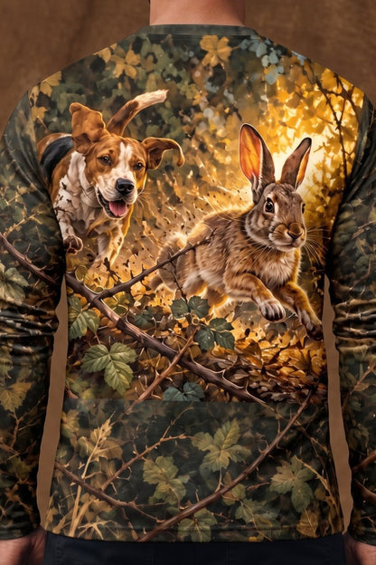Performance Hunting Long Sleeve - Briar Cover Rabbit Chase - ULS727K image 4
