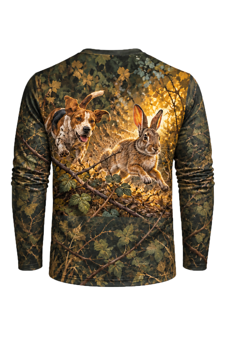 Performance Hunting Long Sleeve - Briar Cover Rabbit Chase - ULS727K image 5