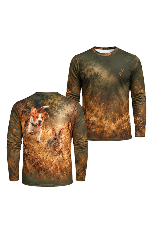 Performance Hunting Long Sleeve - Autumn Briar Rabbit Sprint - ULS728K image 1