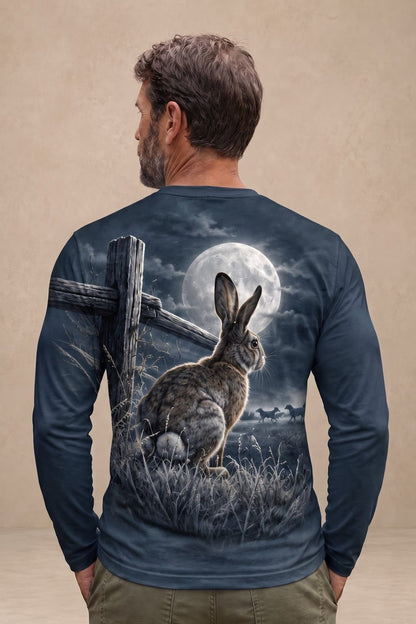 Performance Hunting Long Sleeve - Moonlit Fencerow Rabbit Watch - ULS729K image 2