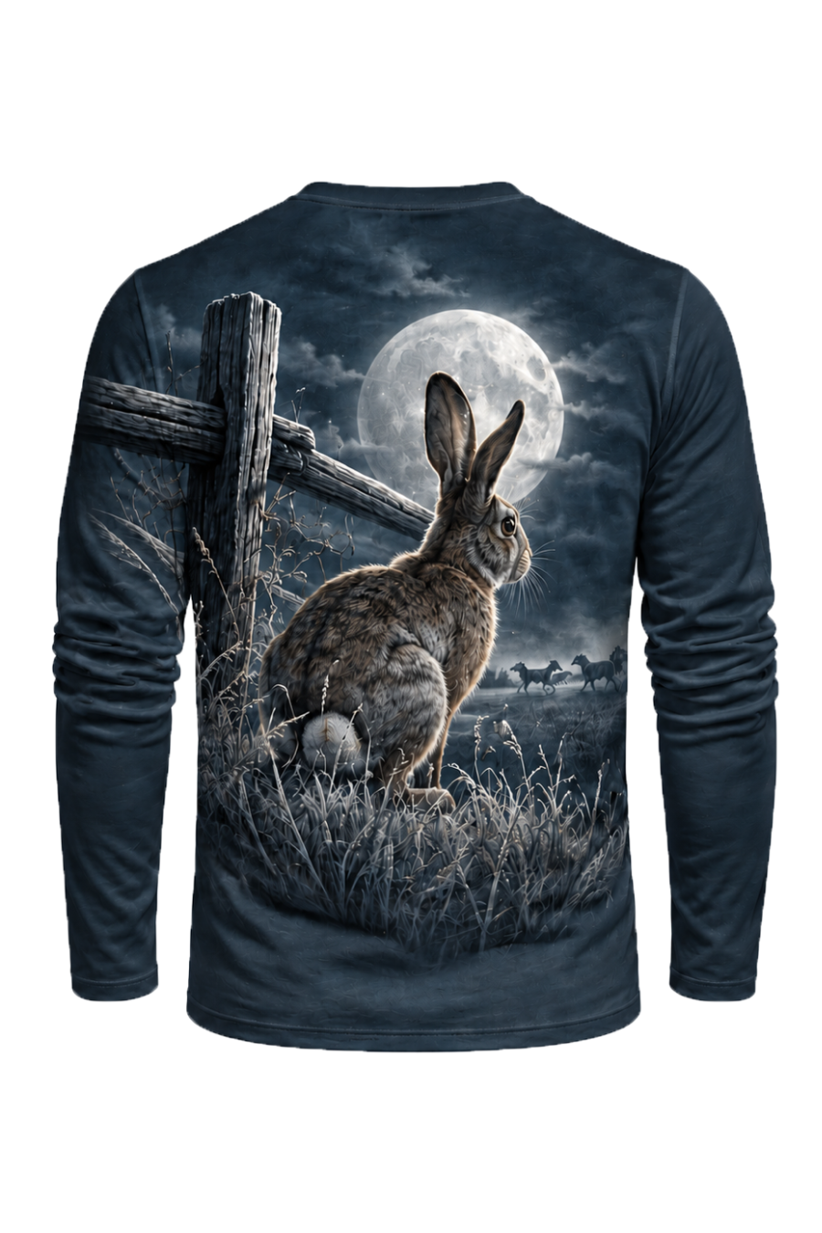 Performance Hunting Long Sleeve - Moonlit Fencerow Rabbit Watch - ULS729K image 5