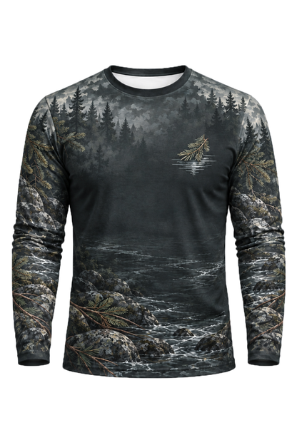 Performance Hunting Long Sleeve - Northwoods Creek Black Bear Crossing - ULS734K image 6