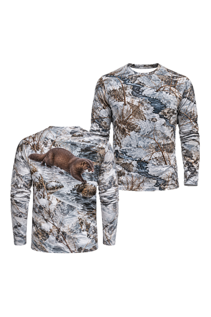 Performance Hunting Long Sleeve - Frozen Creek Mink Patrol - ULS735K image 1