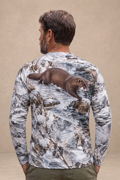 Performance Hunting Long Sleeve - Frozen Creek Mink Patrol - ULS735K image 2
