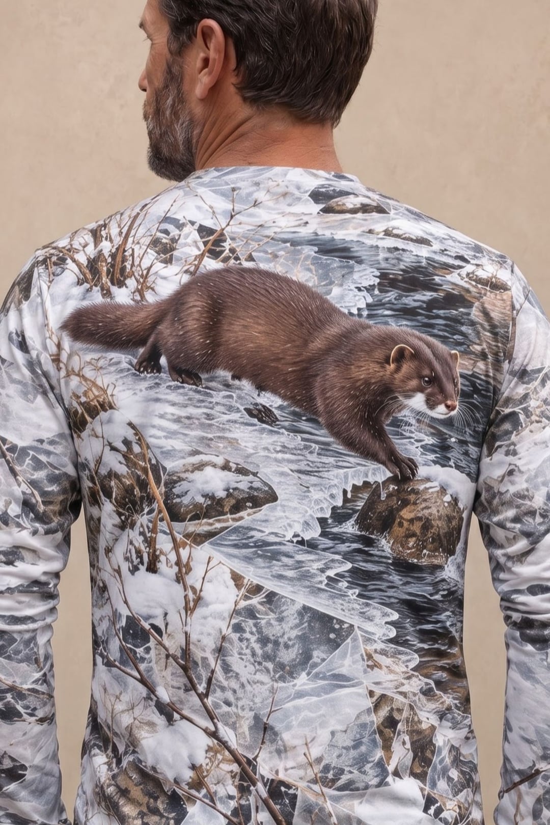 Performance Hunting Long Sleeve - Frozen Creek Mink Patrol - ULS735K image 4