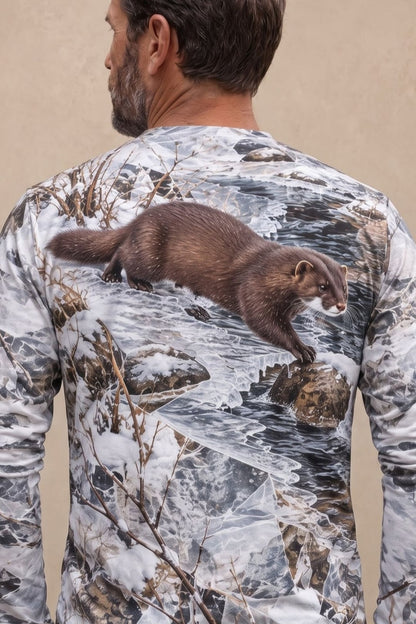Performance Hunting Long Sleeve - Frozen Creek Mink Patrol - ULS735K image 4