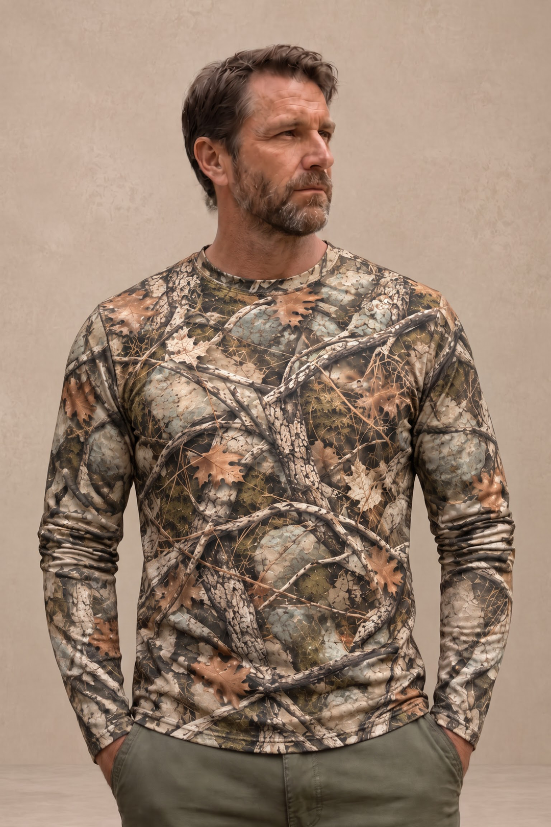 Performance Hunting Long Sleeve - Golden Creek Mink Stalk - ULS737K image 3