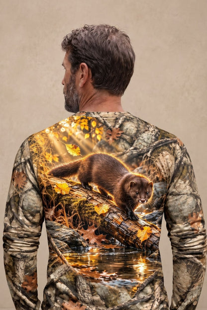 Performance Hunting Long Sleeve - Golden Creek Mink Stalk - ULS737K image 4