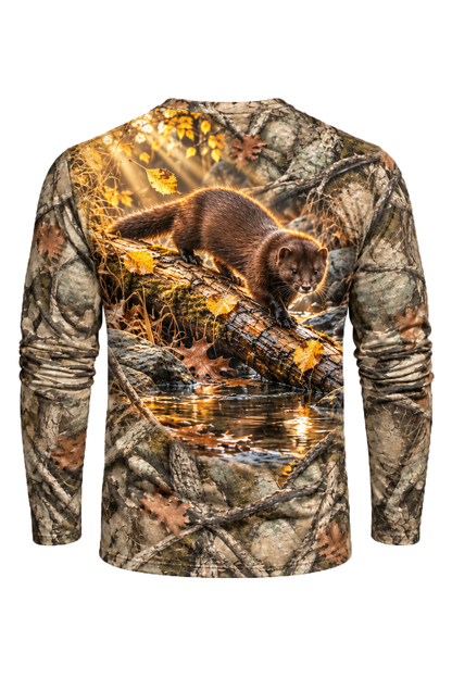 Performance Hunting Long Sleeve - Golden Creek Mink Stalk - ULS737K image 5