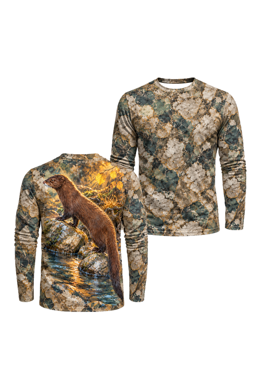 Performance Hunting Long Sleeve - Autumn Stone Mink Watch - ULS738K image 1