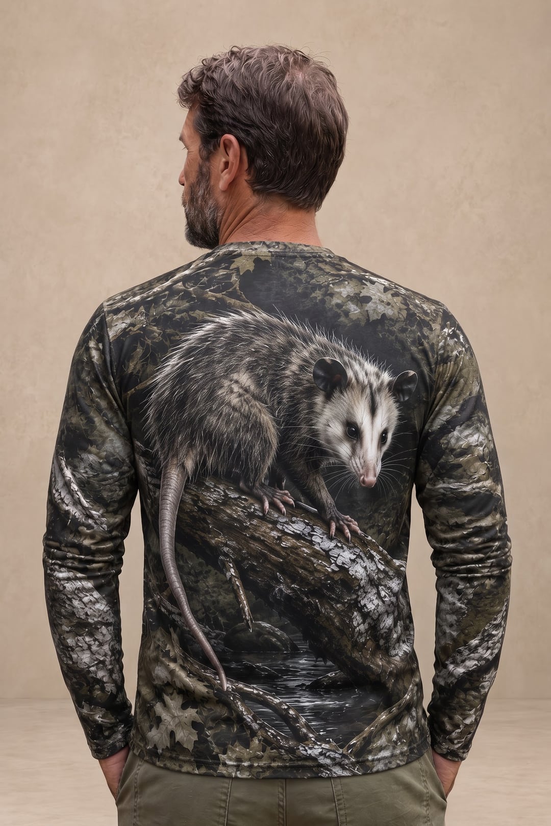 Performance Hunting Long Sleeve - Timber Creek Opossum Watch - ULS740K image 2