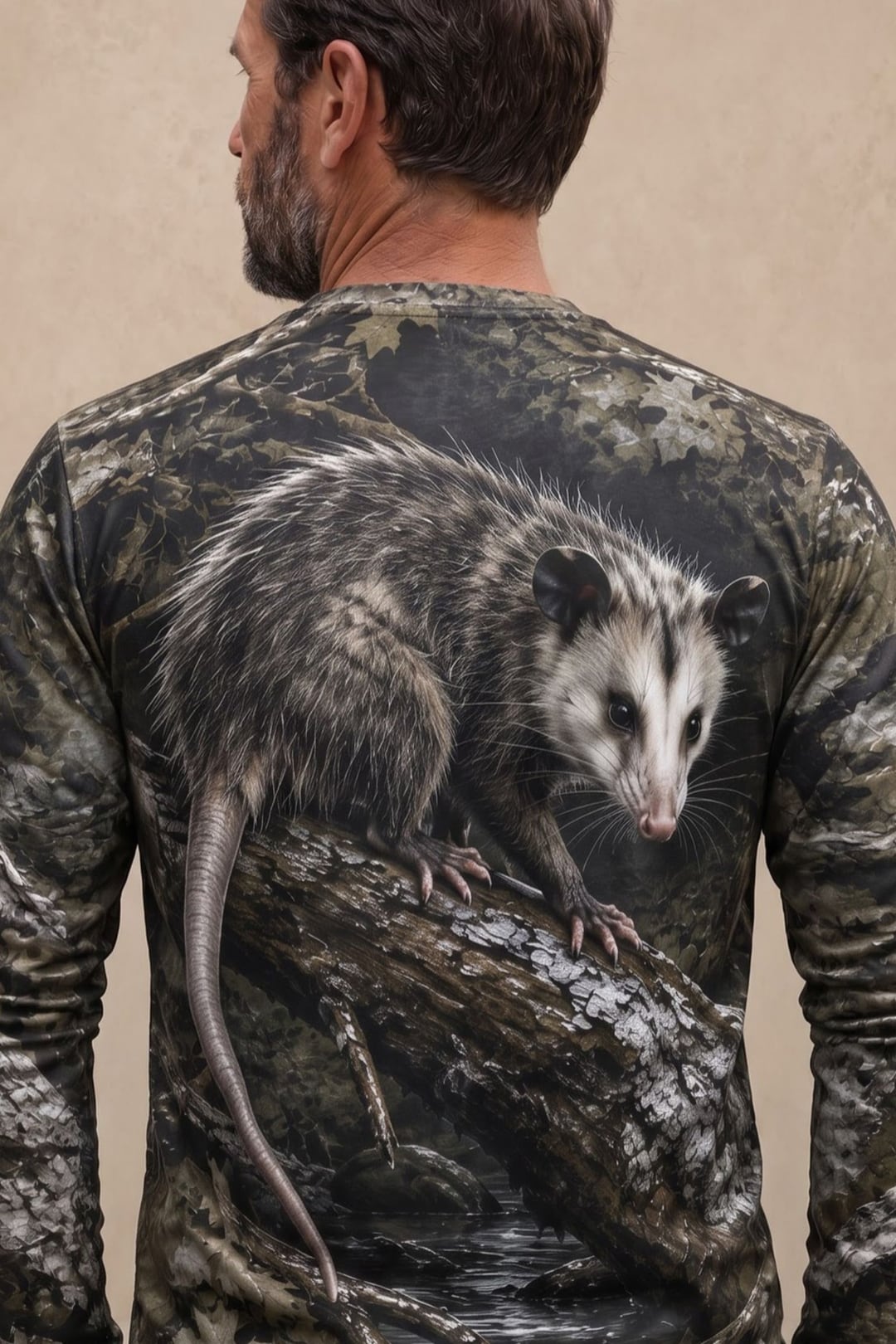 Performance Hunting Long Sleeve - Timber Creek Opossum Watch - ULS740K image 4