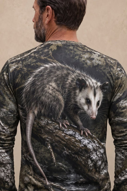 Performance Hunting Long Sleeve - Timber Creek Opossum Watch - ULS740K image 4