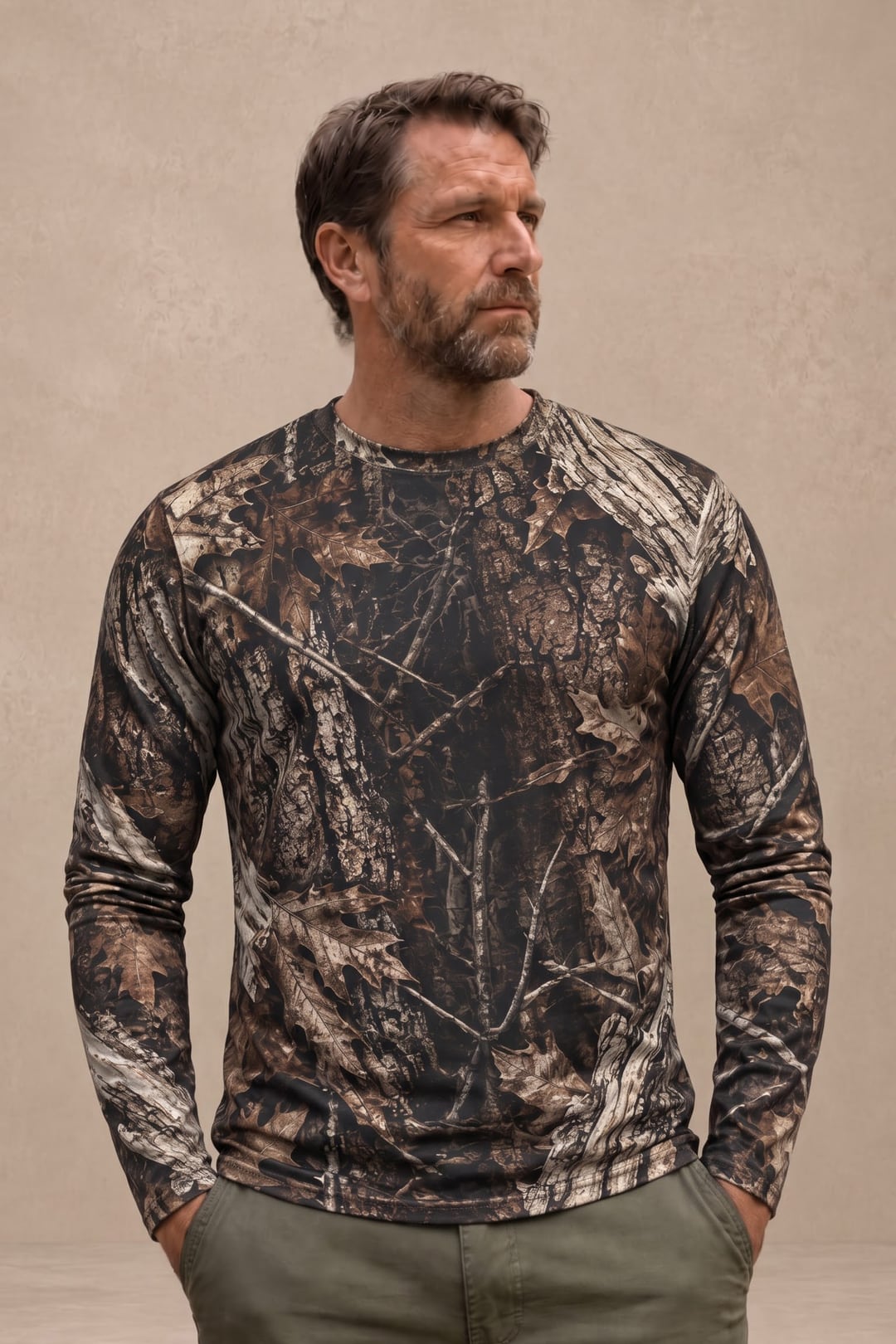 Performance Hunting Long Sleeve - Autumn Oak Opossum Watch - ULS741K image 3