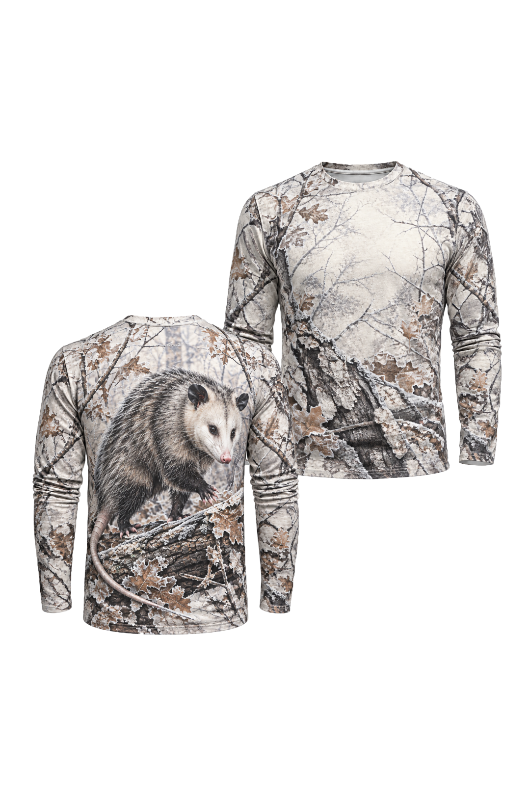 Performance Hunting Long Sleeve - Frosted Oak Opossum Watch - ULS742K image 1